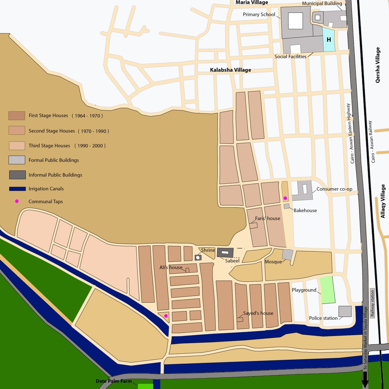 Layout of New Abu Hor.