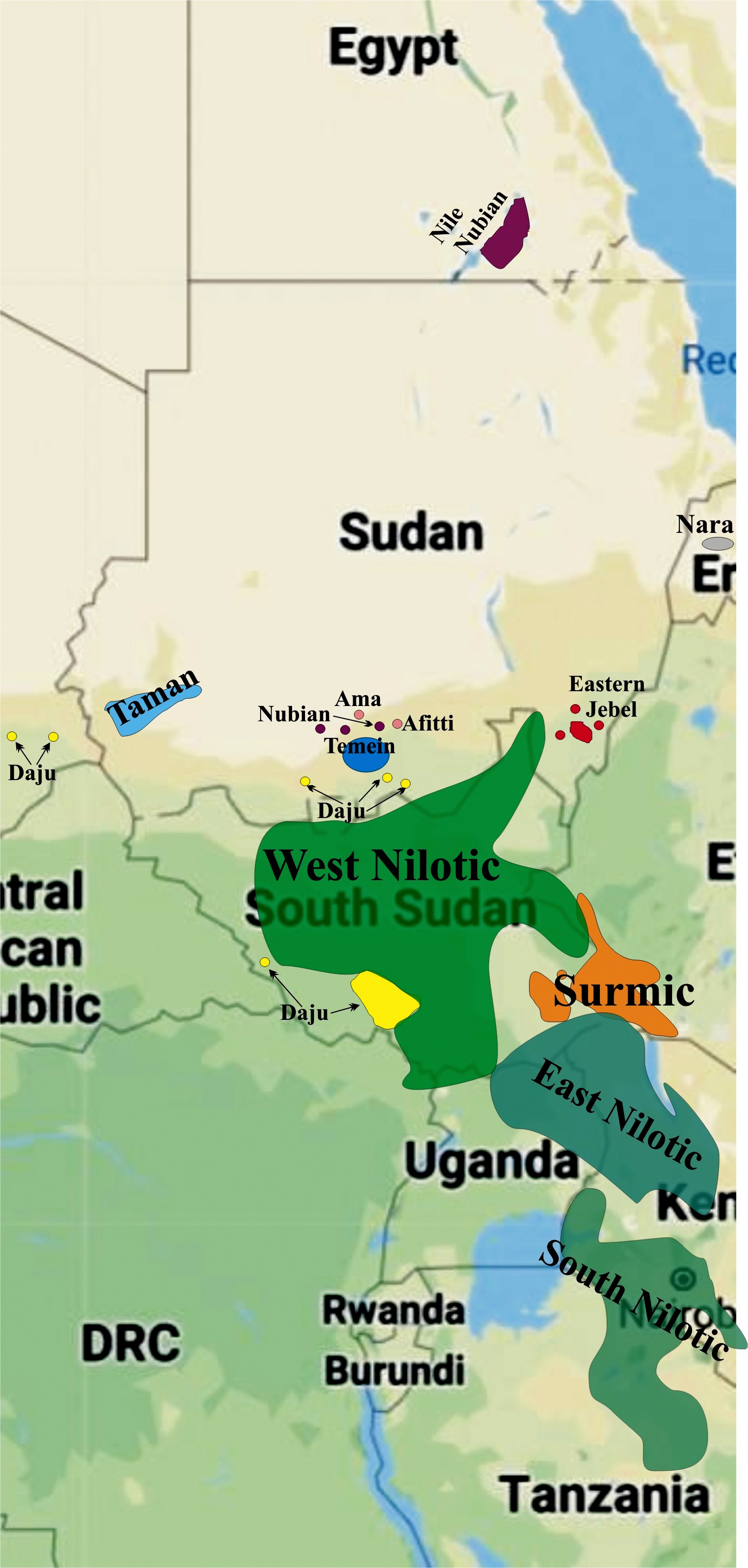 The East Sudanic languages